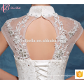 Woman's Lace Lace Open Back Ball Gown Wedding Dress White 2017